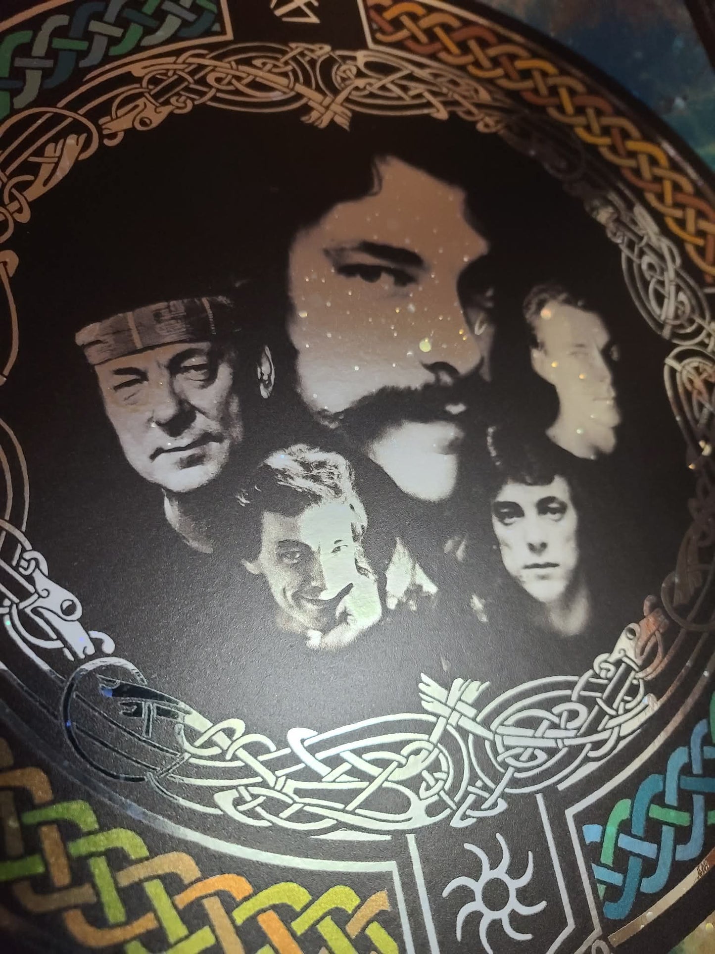 Neil Peart "The Professor" Galaxy Foil Variant Ed of 15 DEAD ROCKSTARS