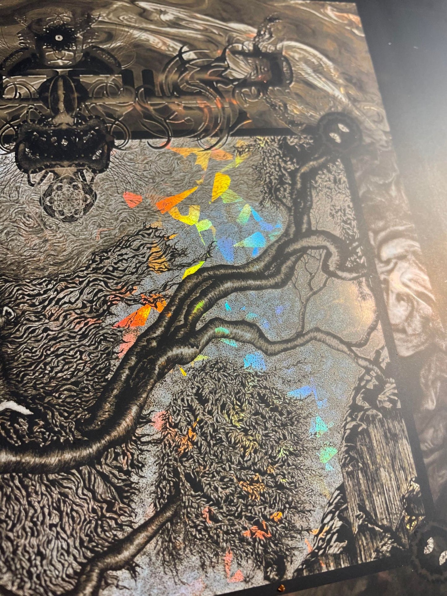 Fear Inoculum Foil Handbill SEPIA Variant 6.5X5