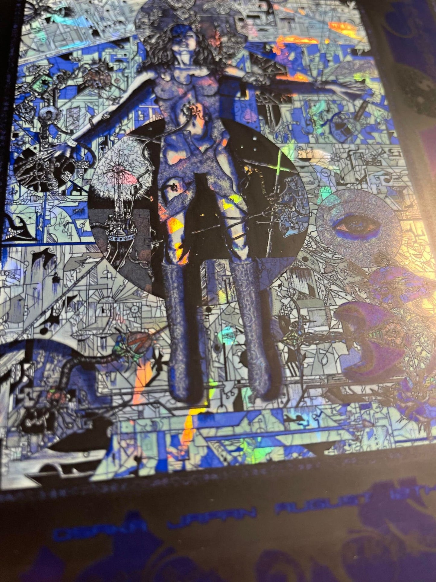 TOOL BLUE Osaka Shatter Foil 8x10 Edition of 10