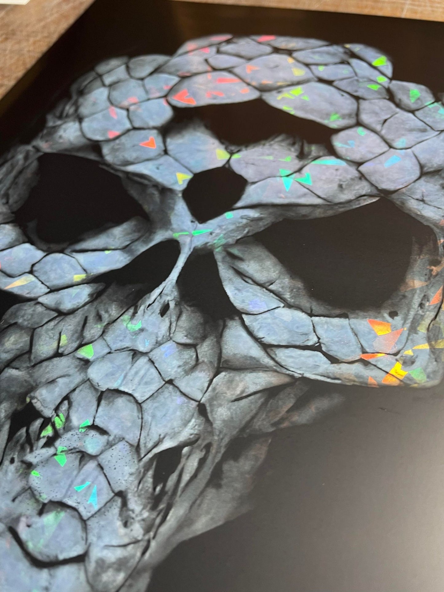 Third Eye Skull Vol II 8x10 Shatter Foil Main Edition AP (Artist Proof)