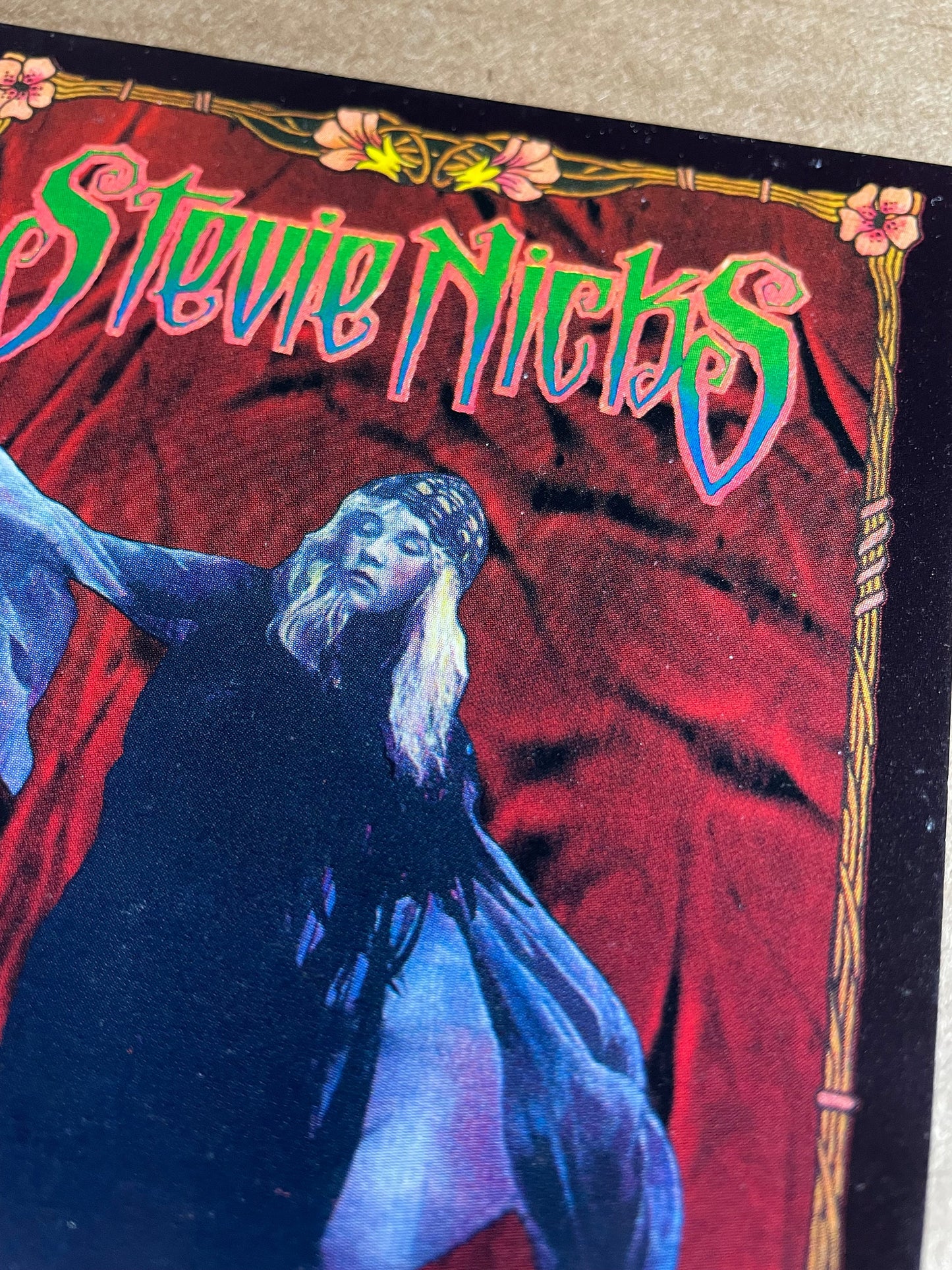 Stevie Nicks Woodlands TX 2001 Original Handbill 3.5"X6.5"