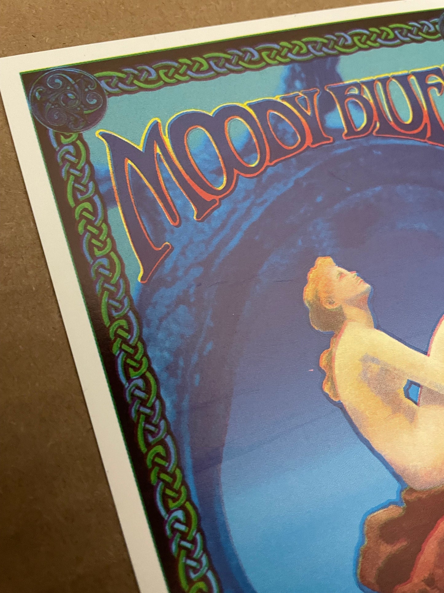 The Moody Blues 2001 Hall of Fame Tour original Handbill 4"X5.75"