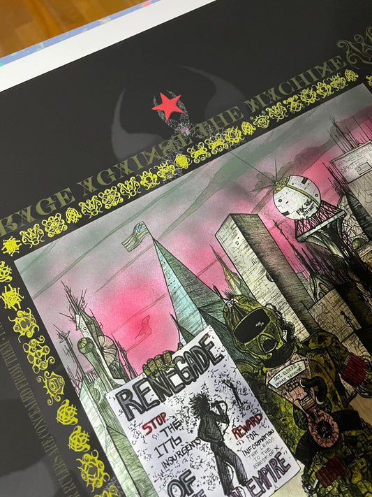 Rage Against The Machine 2007 Original Main Edition of 200 s/n