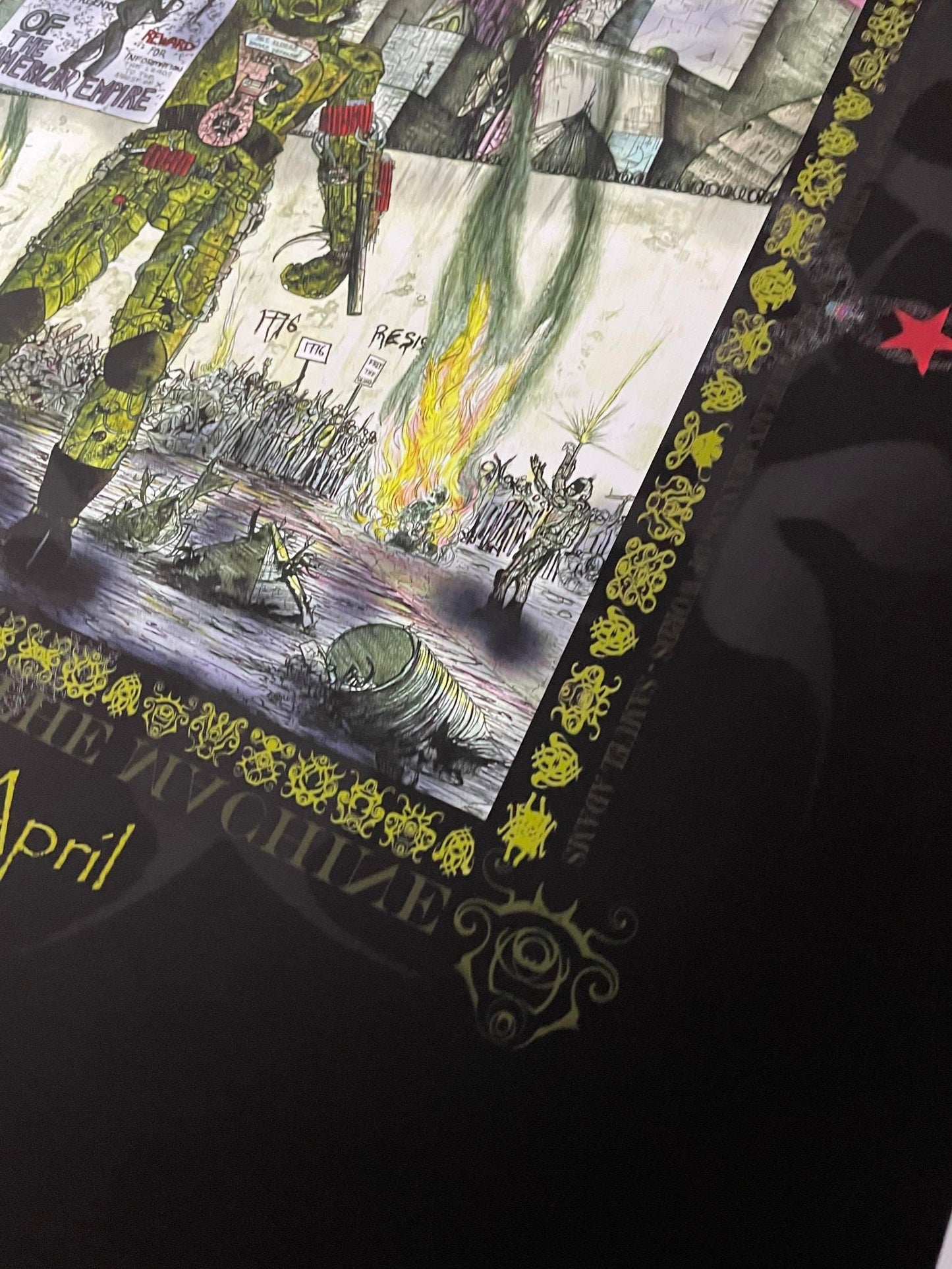 Rage Against The Machine 2007 Original Main Edition of 200 s/n