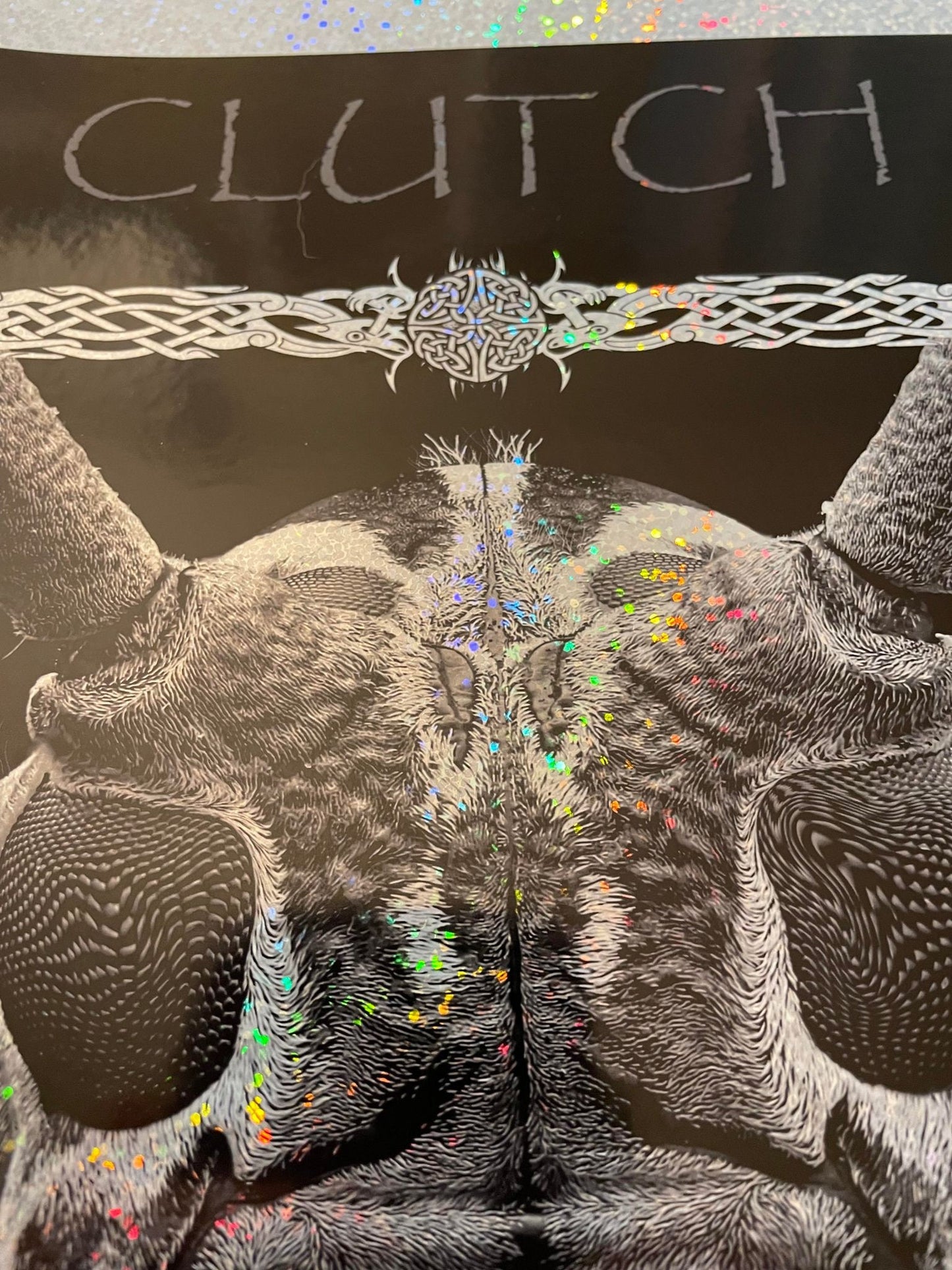 CLUTCH Seattle WA 8/9/23 Sparkle Foil 7x10 Mini Ed of 25