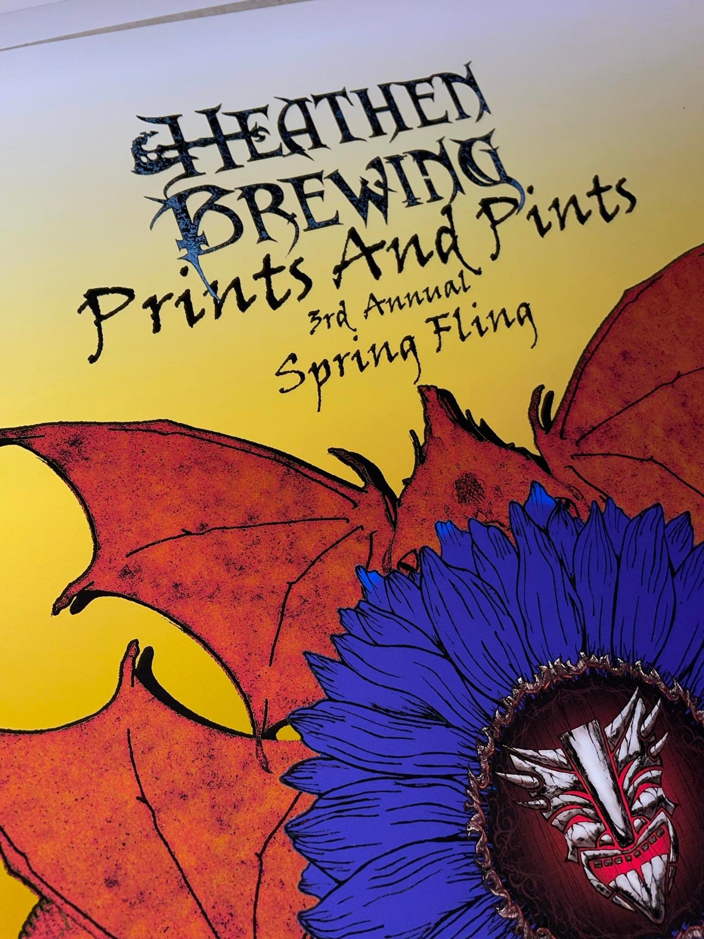 Prints and Pints 2024 Variant Edition Event Poster