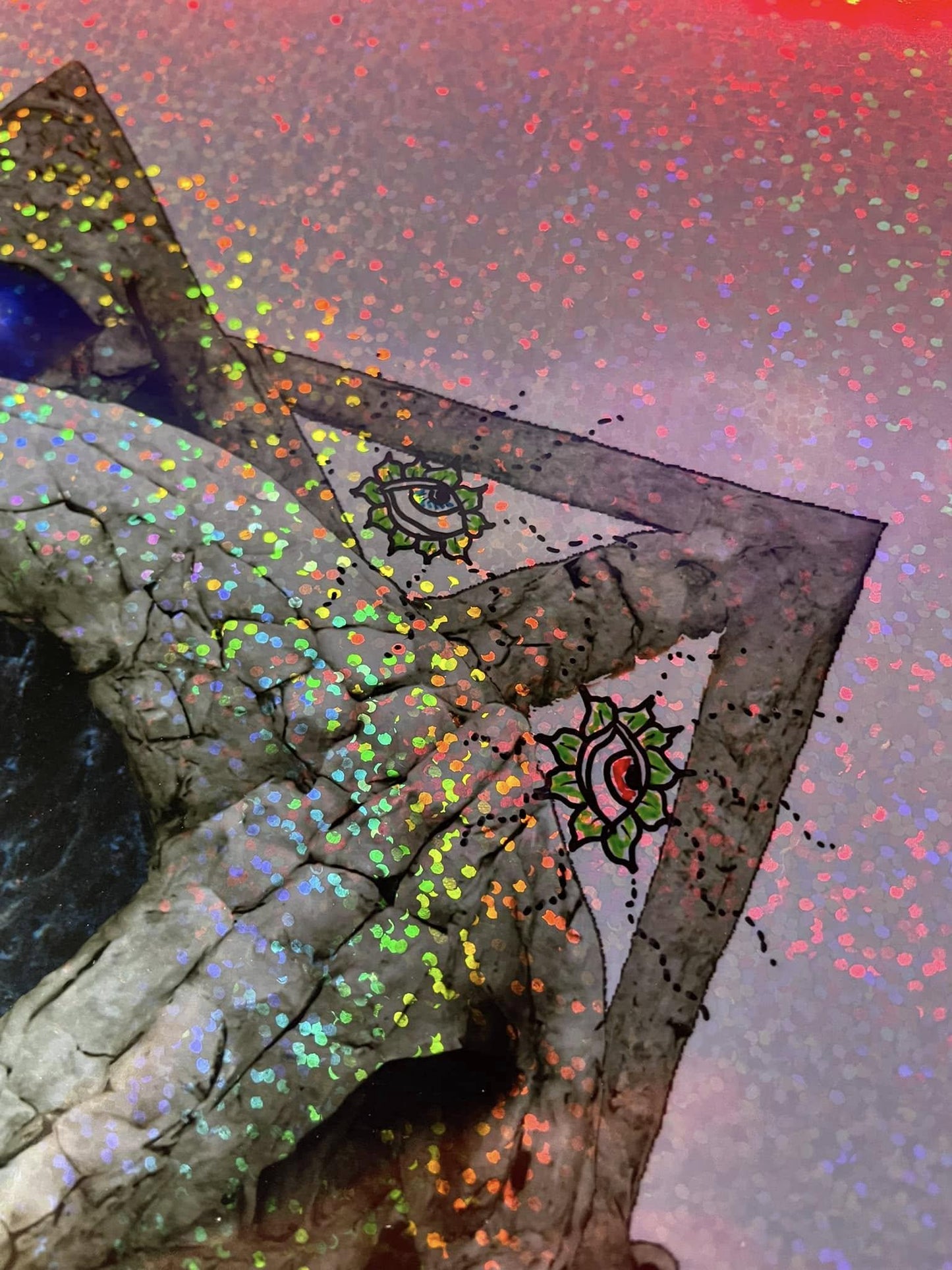 Third Eye Skull Vol IV Test Print w/ remarques.