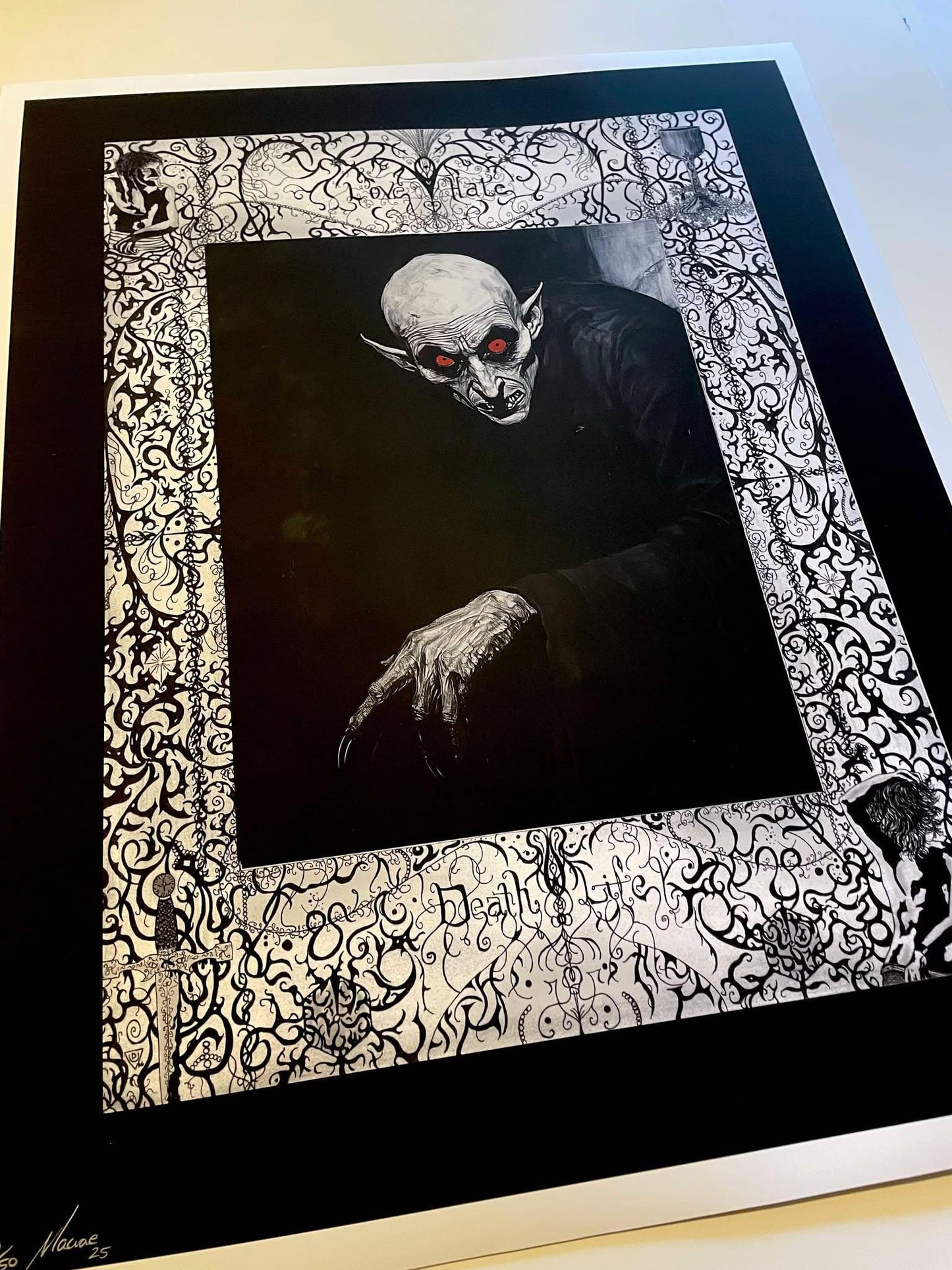 Count Orlok NOSFERATU Art Print 17x22
