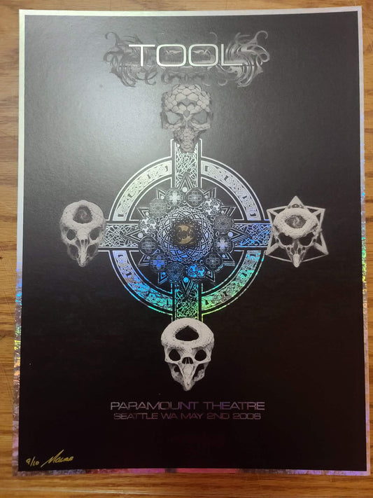 TOOL Paramount 06 9x12 STONEWALL Foil Art Print