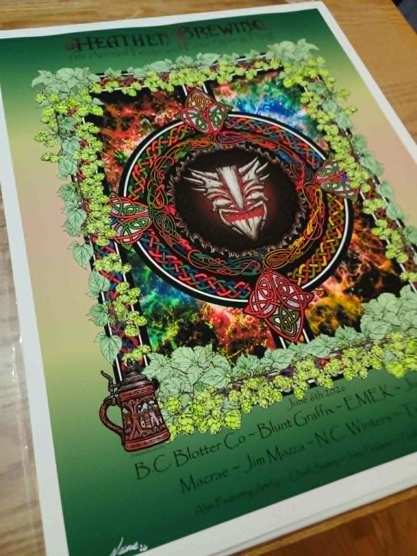 Heathen Brewing Prints and Pints 2026 xx/40