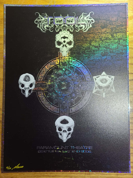 TOOL Paramount 06 9x12 STONEWALL Foil Art Print