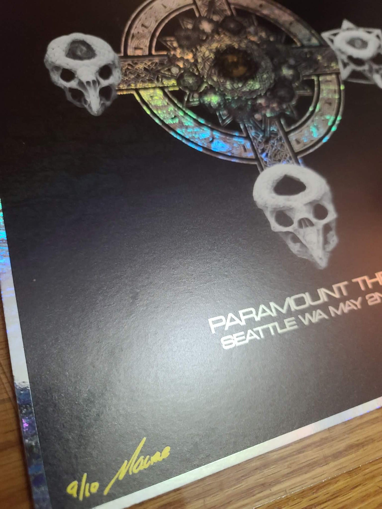 TOOL Paramount 06 9x12 STONEWALL Foil Art Print