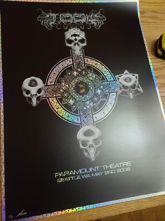 TOOL "Paramount 06" KALEIDOSCOPE Foil Variant Art Print