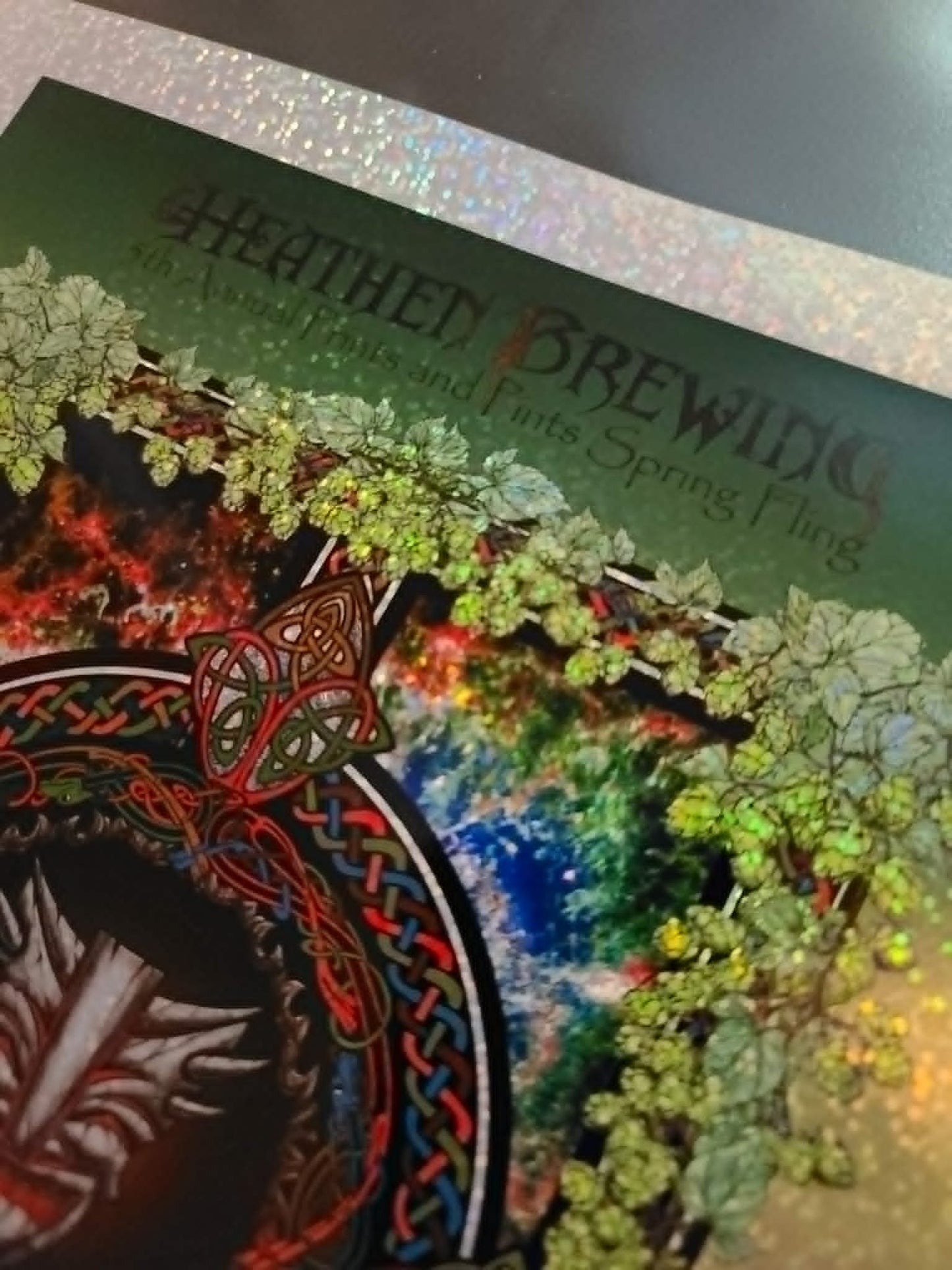 Prints and Pints Spring Fling Art Show 2026 Foil 8.5X11