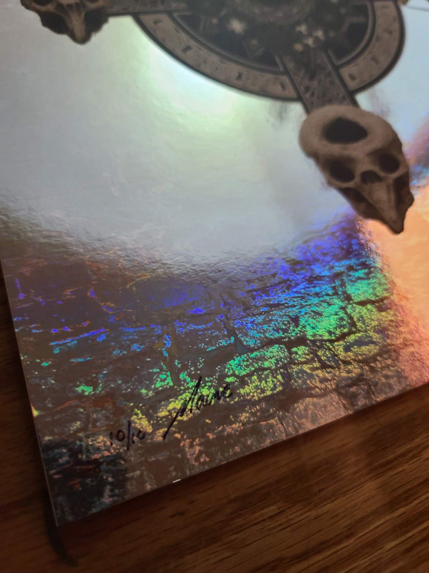 TOOL ROSETTA STONED 9x12 STONEWALL Foil Art Print