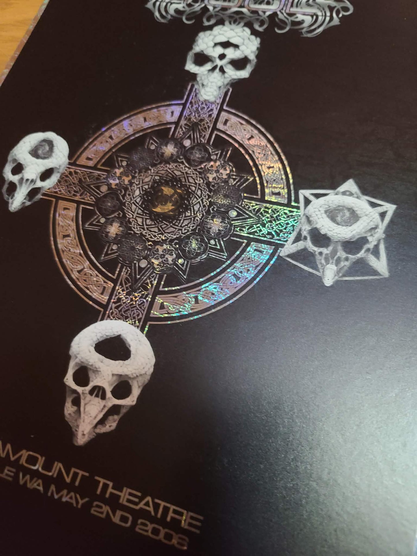 TOOL Paramount 06 9x12 STONEWALL Foil Art Print