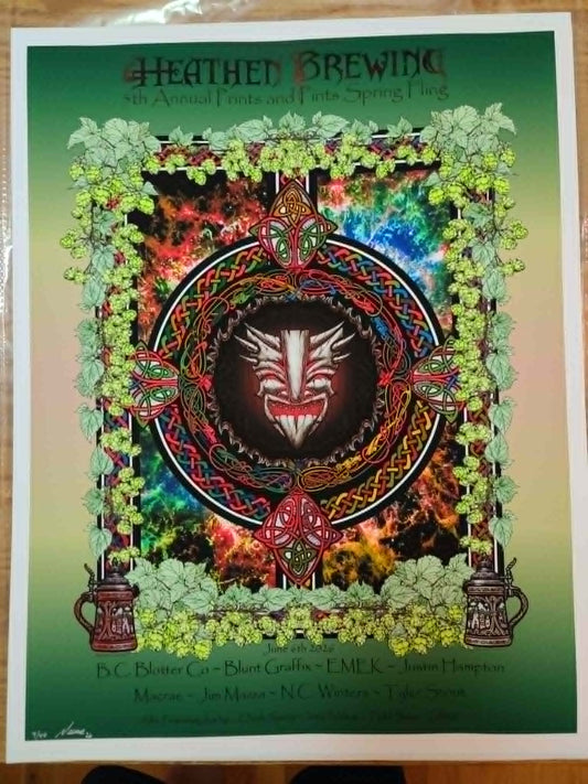 Heathen Brewing Prints and Pints 2026 xx/40
