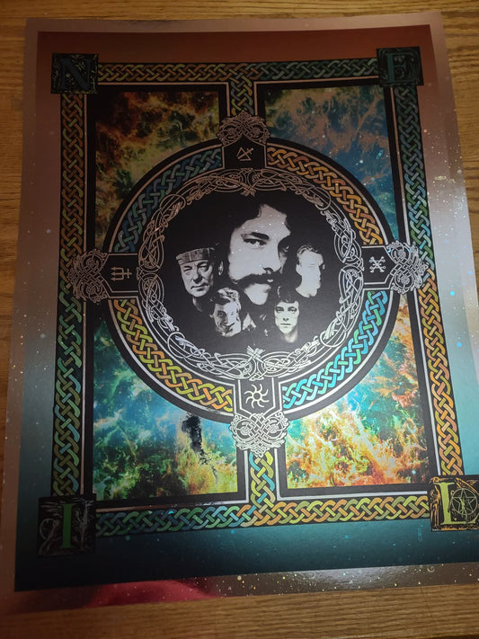 Neil Peart "The Professor" Galaxy Foil Variant Ed of 15 DEAD ROCKSTARS