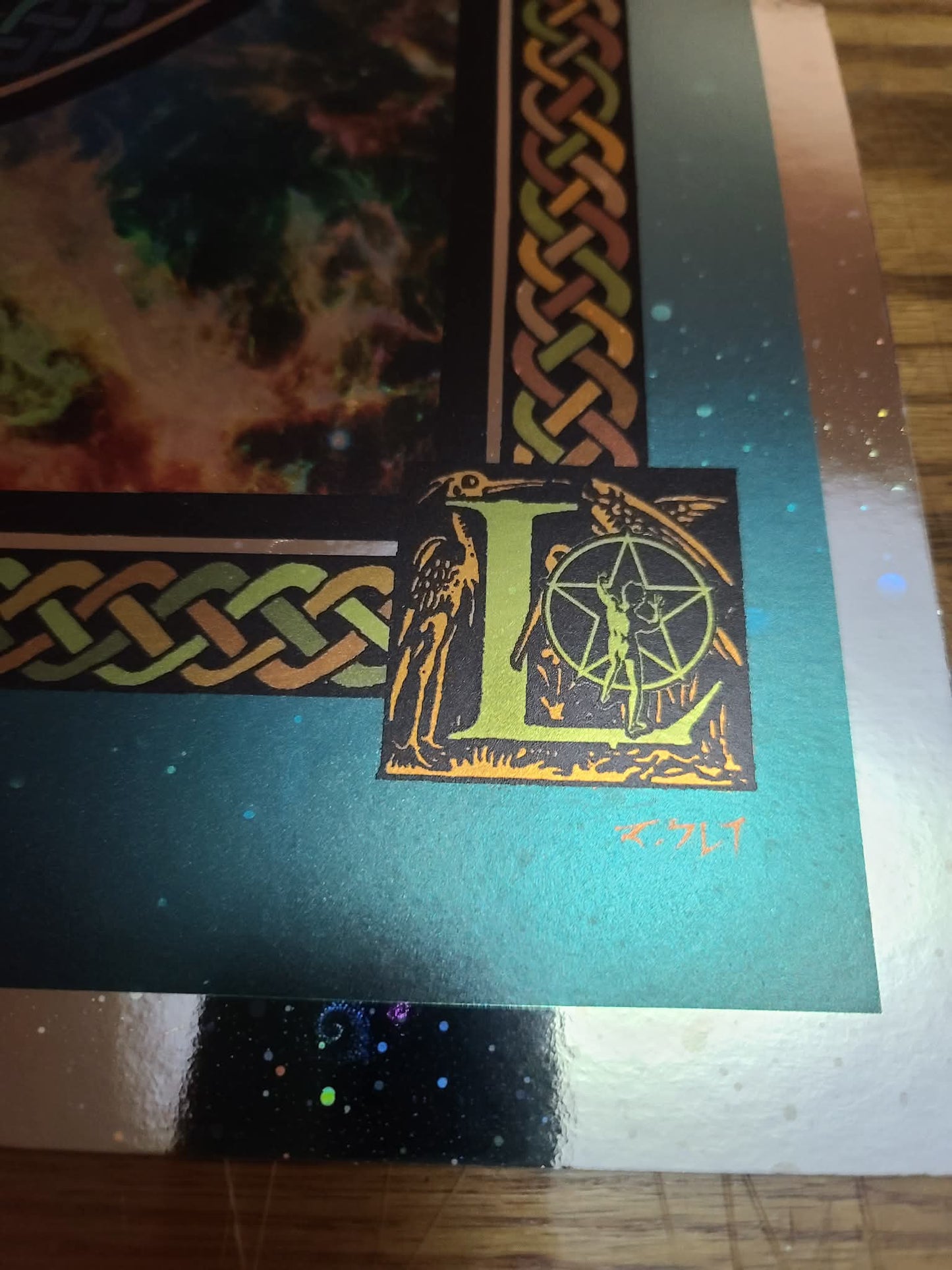 Neil Peart "The Professor" Galaxy Foil Variant Ed of 15 DEAD ROCKSTARS