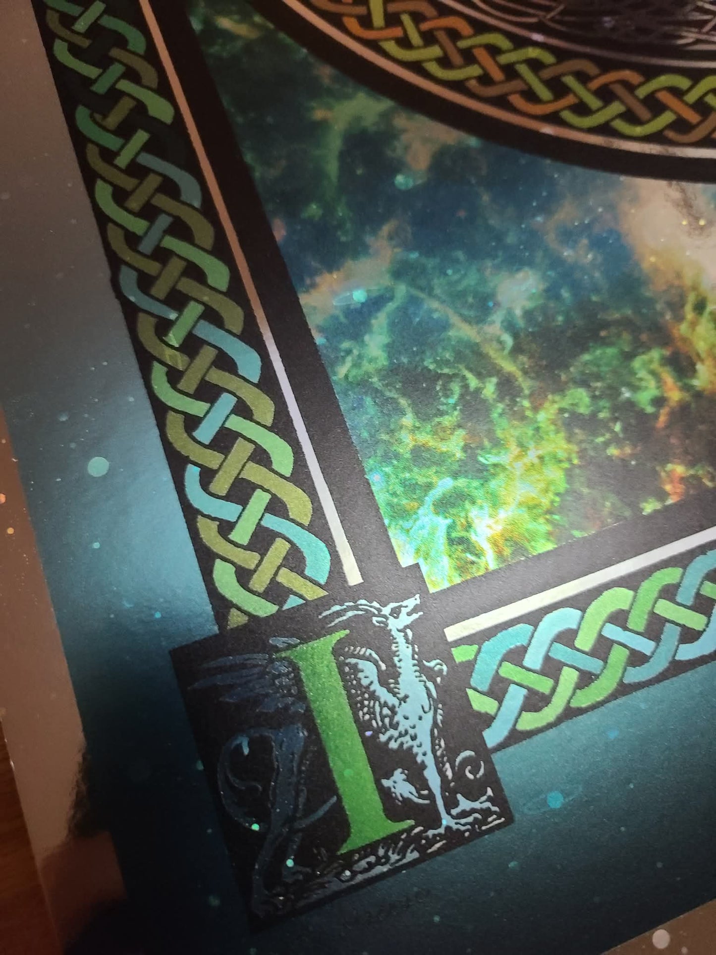 Neil Peart "The Professor" Galaxy Foil Variant Ed of 15 DEAD ROCKSTARS