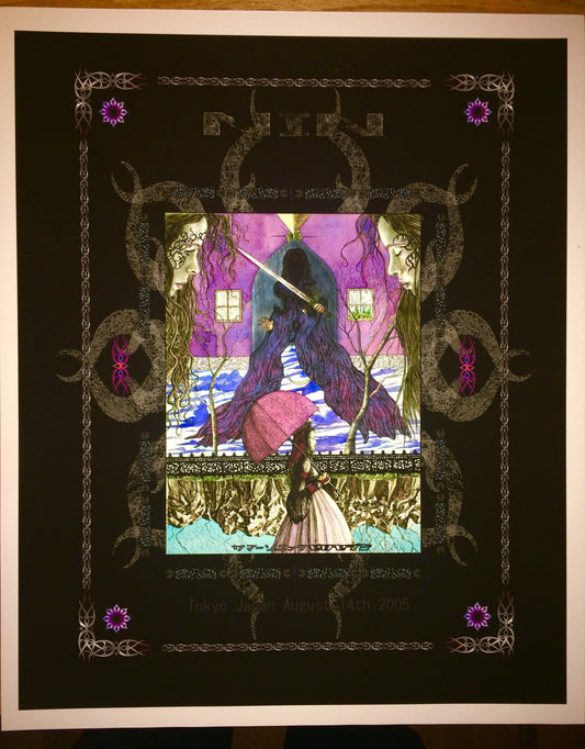 Nine Inch Nails Tokyo Japan 2005 Original Edition Show Poster by Macrae/Ulysses