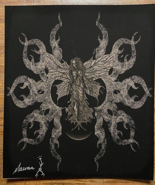 Transcendent "winter" Variant Handbill ~5x7