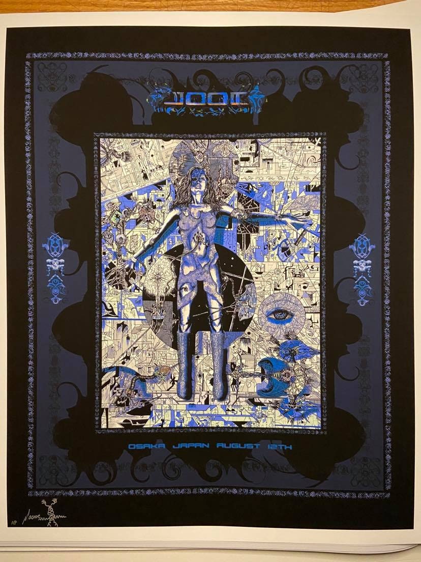 TOOL Osaka "Aeon Blue Apocalypse" Variant AP on Matte Stock