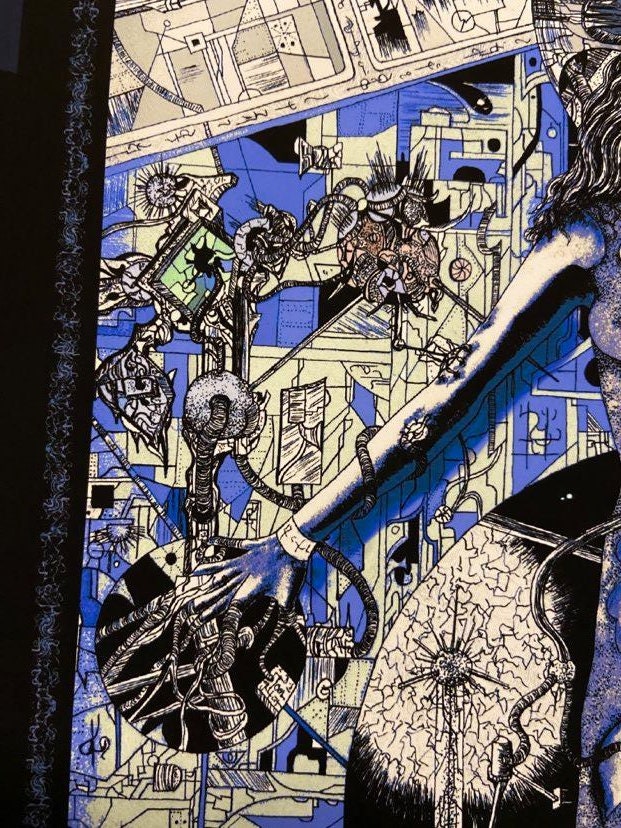 TOOL Osaka "Aeon Blue Apocalypse" Variant AP on Matte Stock