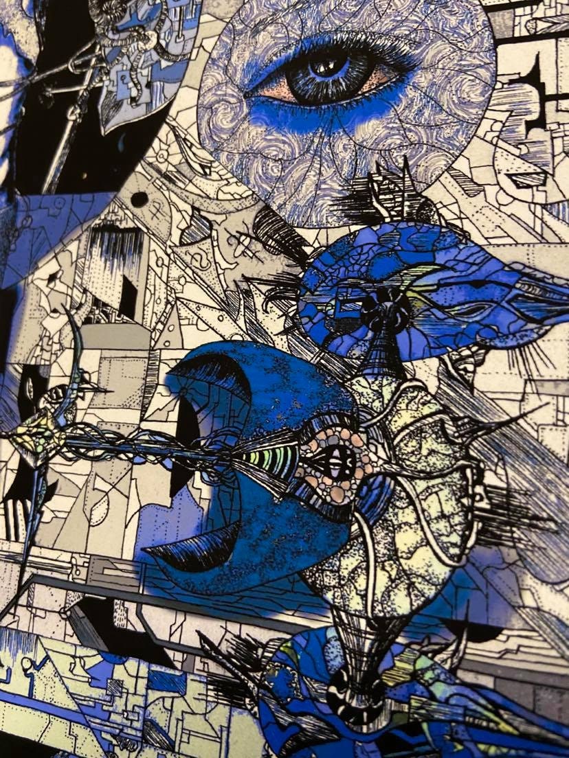 TOOL Osaka "Aeon Blue Apocalypse" Variant AP on Matte Stock