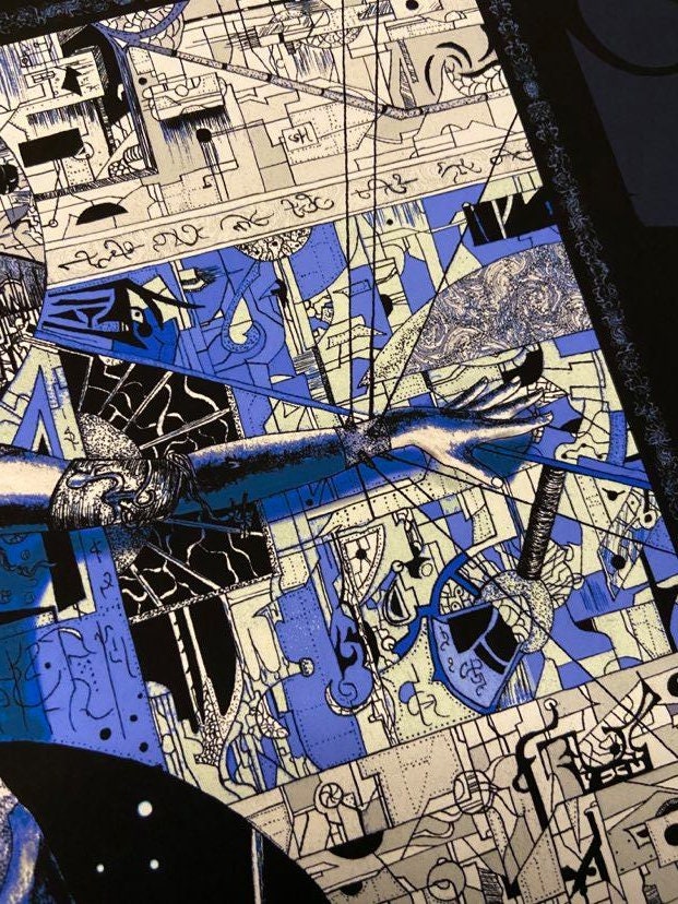 TOOL Osaka "Aeon Blue Apocalypse" Variant AP on Matte Stock