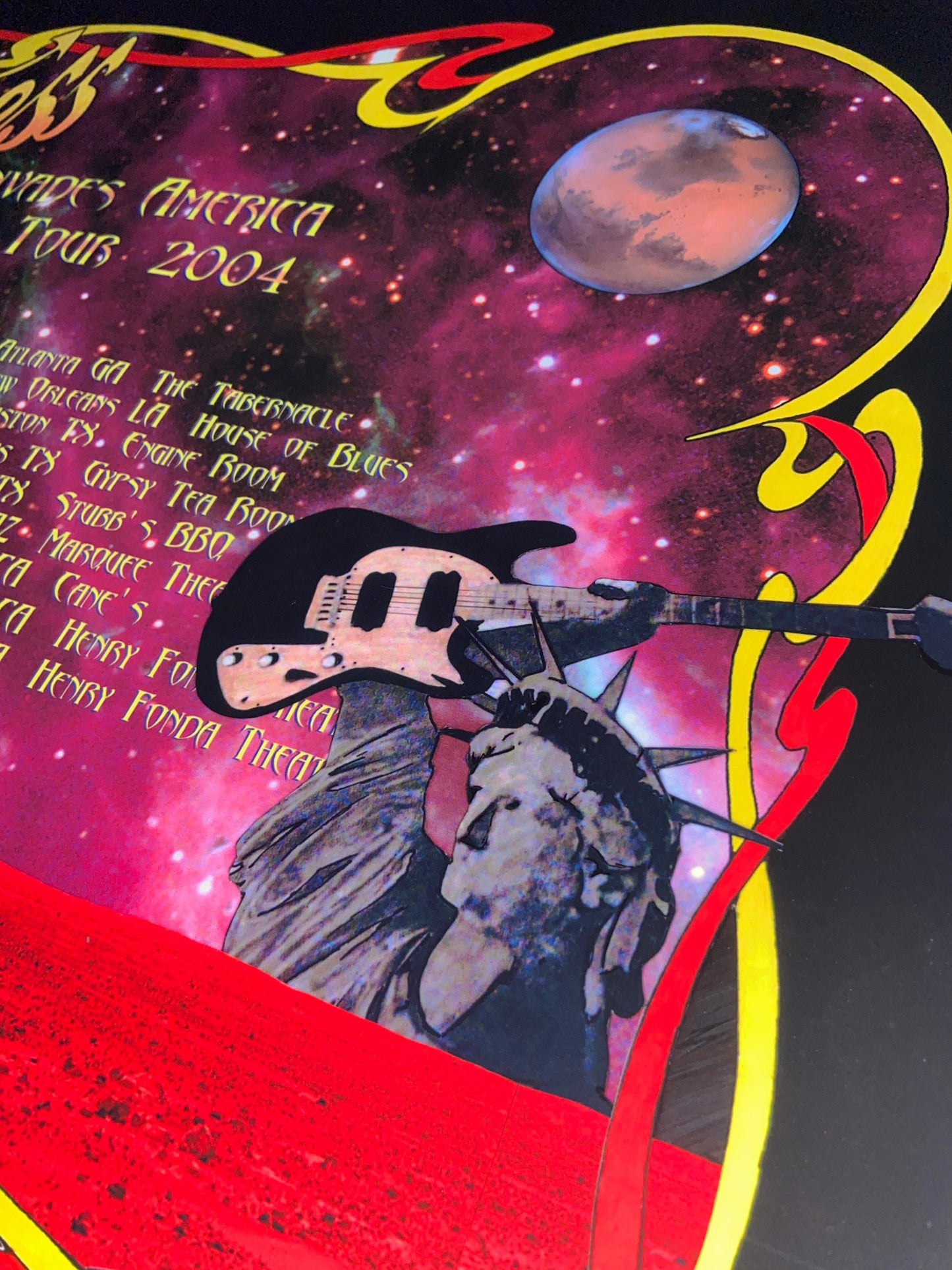 The Darkness 2004 1st USA Tour original Artist Edition of 100