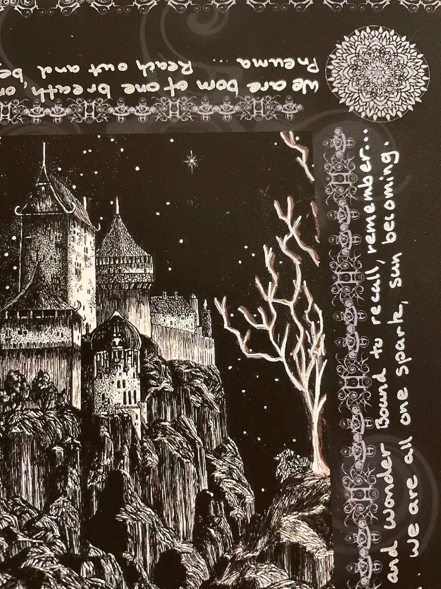 TOOL "Pneuma" LYRIC DOODLED Infancy Variant on Matte Paper Stock.