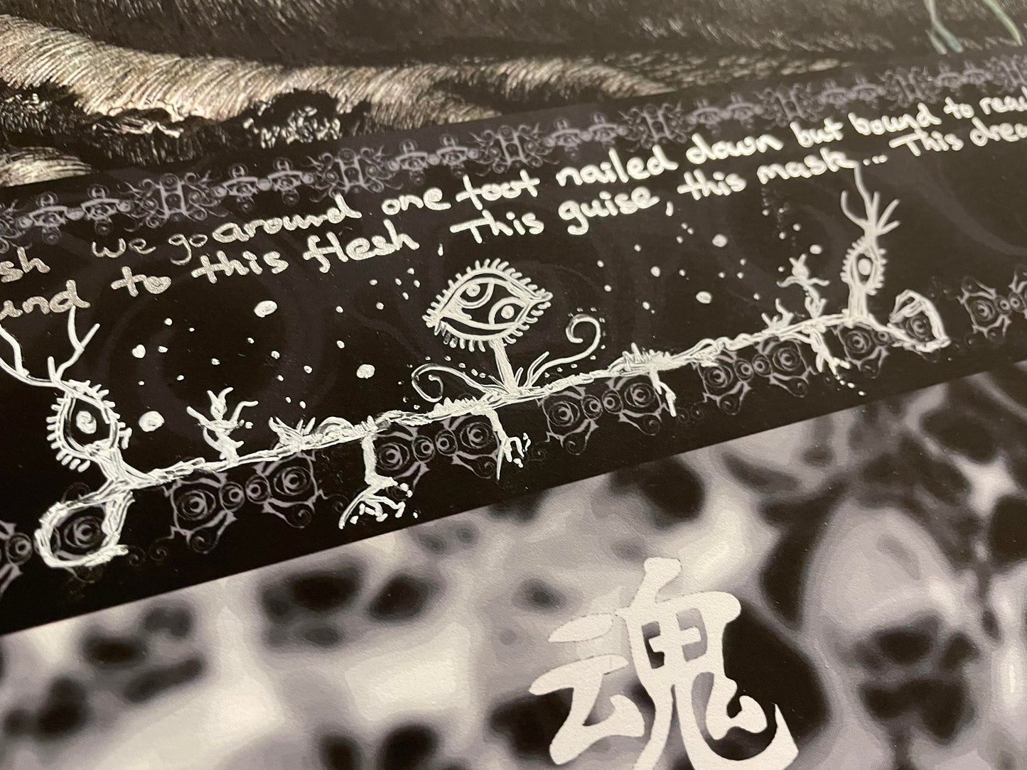 TOOL "Pneuma" LYRIC DOODLED Infancy Variant on Matte Paper Stock.