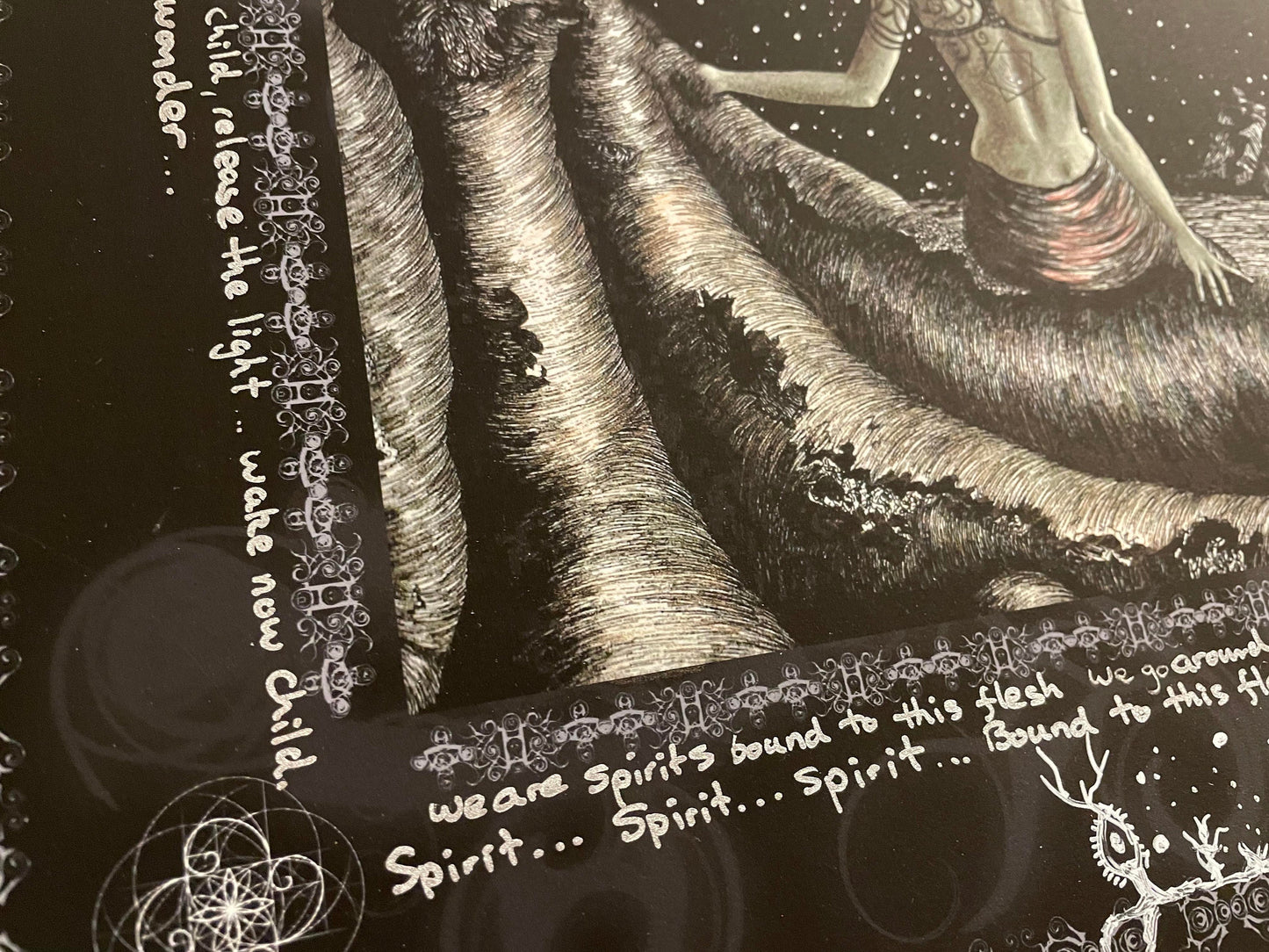 TOOL "Pneuma" LYRIC DOODLED Infancy Variant on Matte Paper Stock.