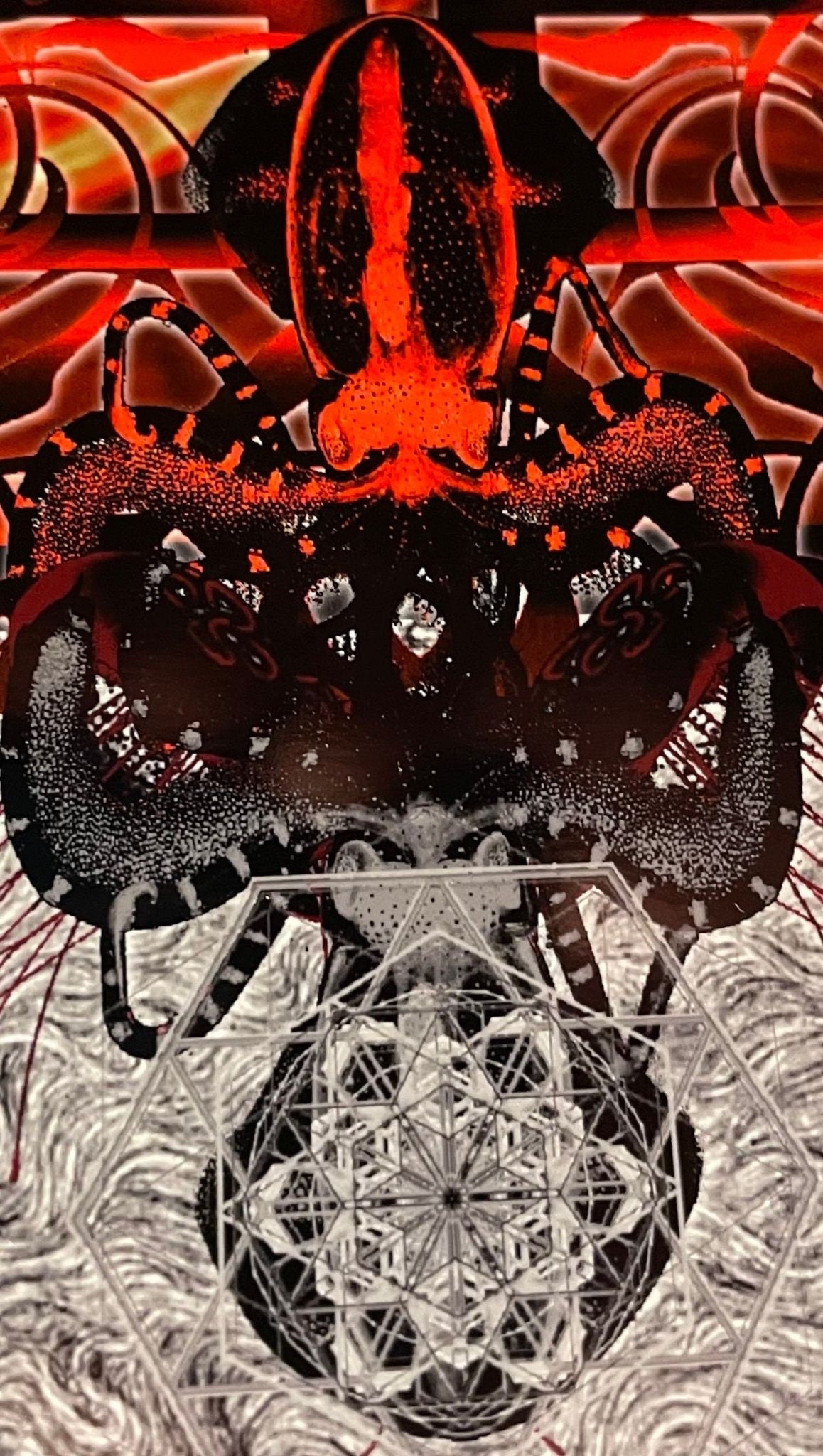 Main Ed of 60 Fear Inoculum. TOOL Song Series Print