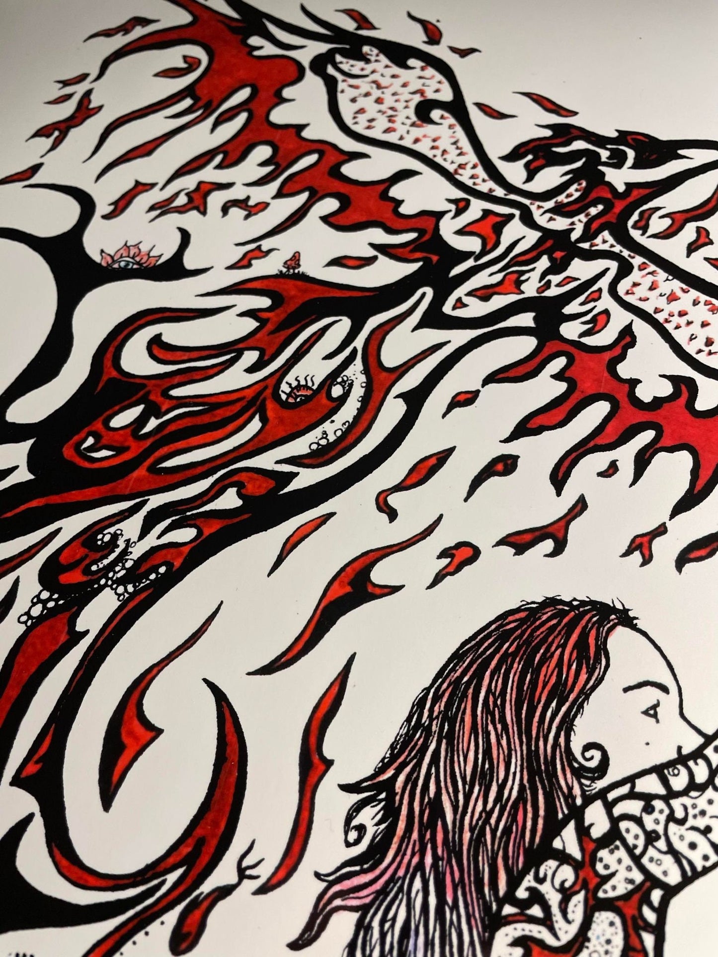 Invincible Pearl Foil Edition of 15 Matte Stock S/N 17X21