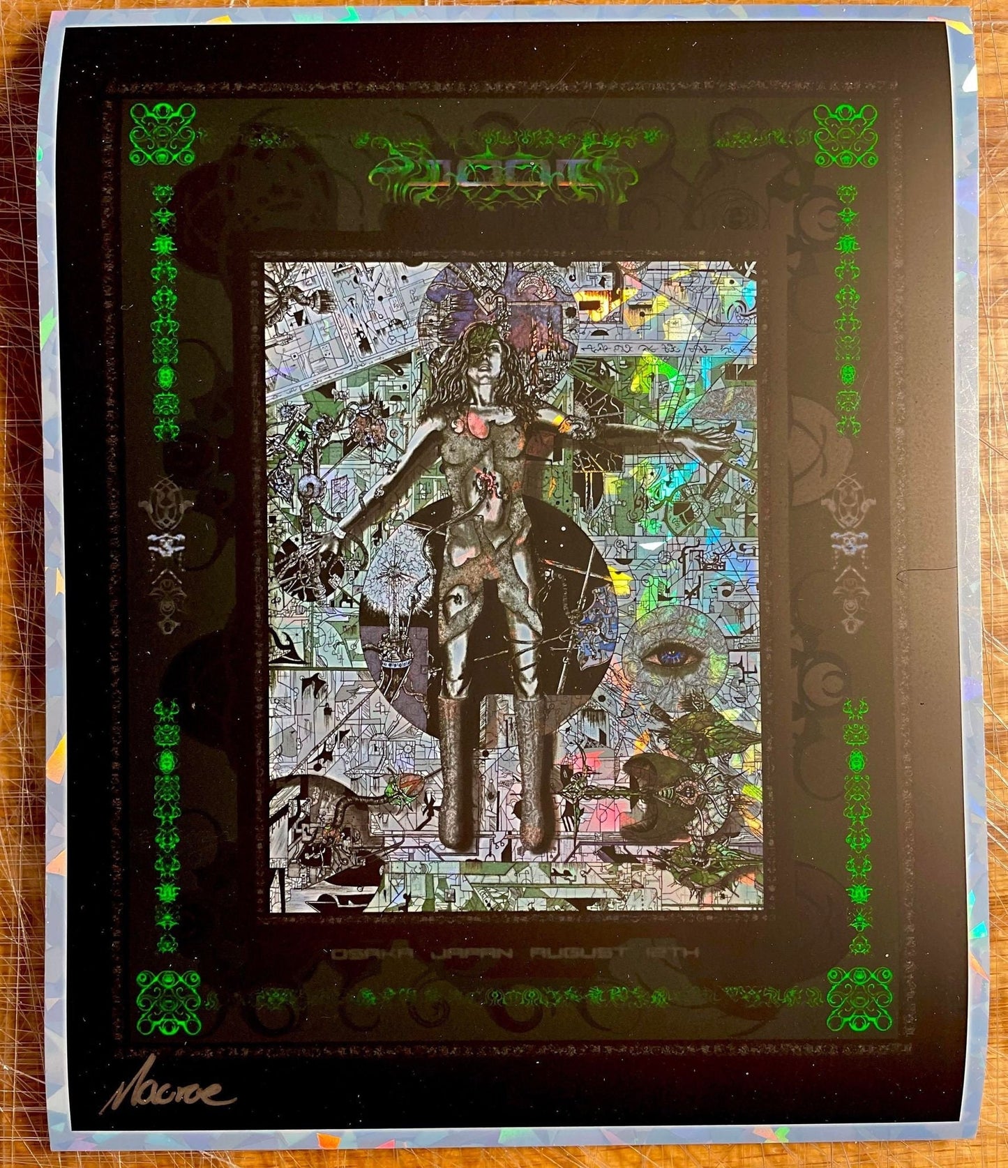 TOOL Osaka Shatter Foil 8x10 Edition of 10