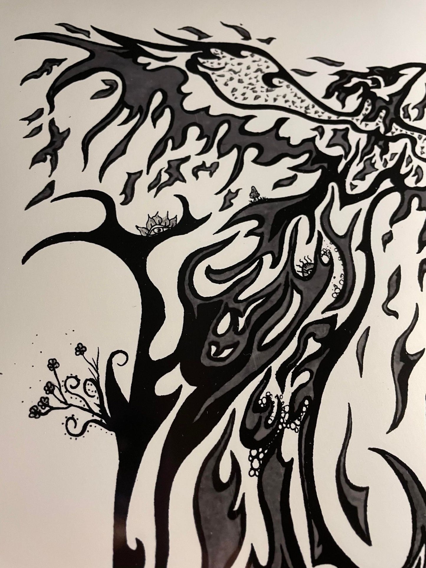 Invincible BnW Edition of 5 Pearl Foil Stock S/N 17X21