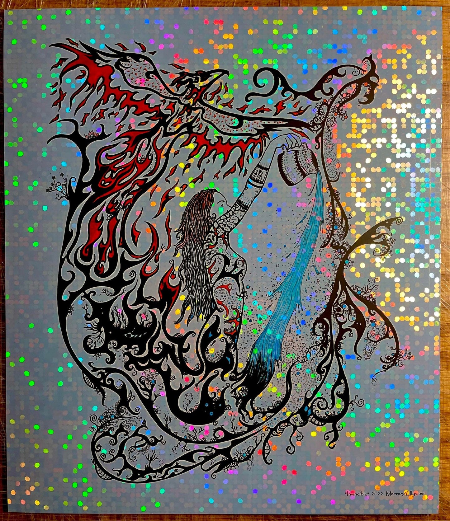 Invincible 8x10 Micro Dot Foil