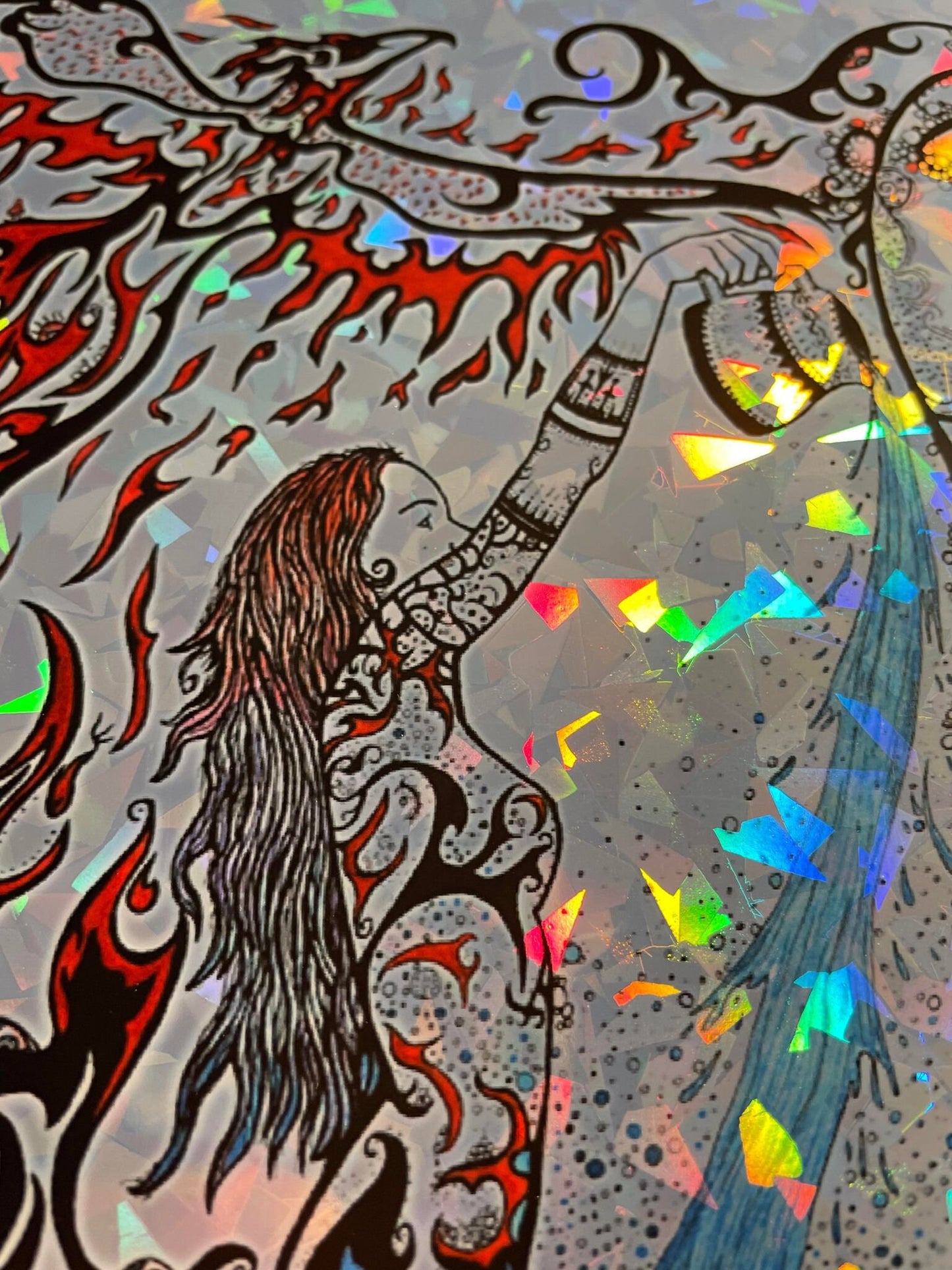 Heathen Brewing 8.5x11 Shatter Foil