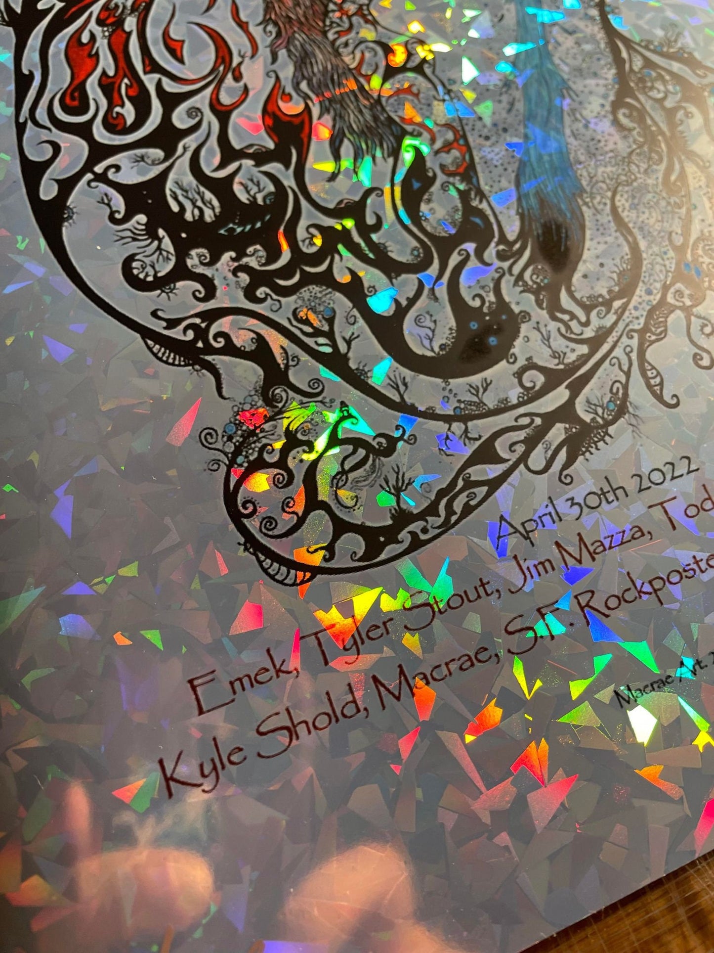 Heathen Brewing 8.5x11 Shatter Foil