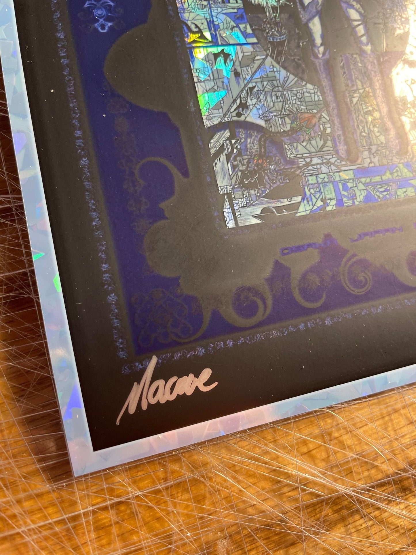 TOOL BLUE Osaka Shatter Foil 8x10 Edition of 10