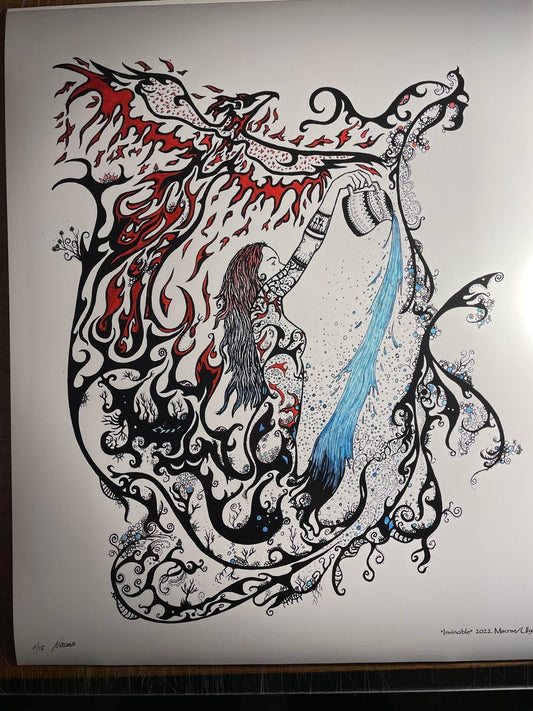 Invincible Main Edition of 40 Matte Stock S/N 17X21