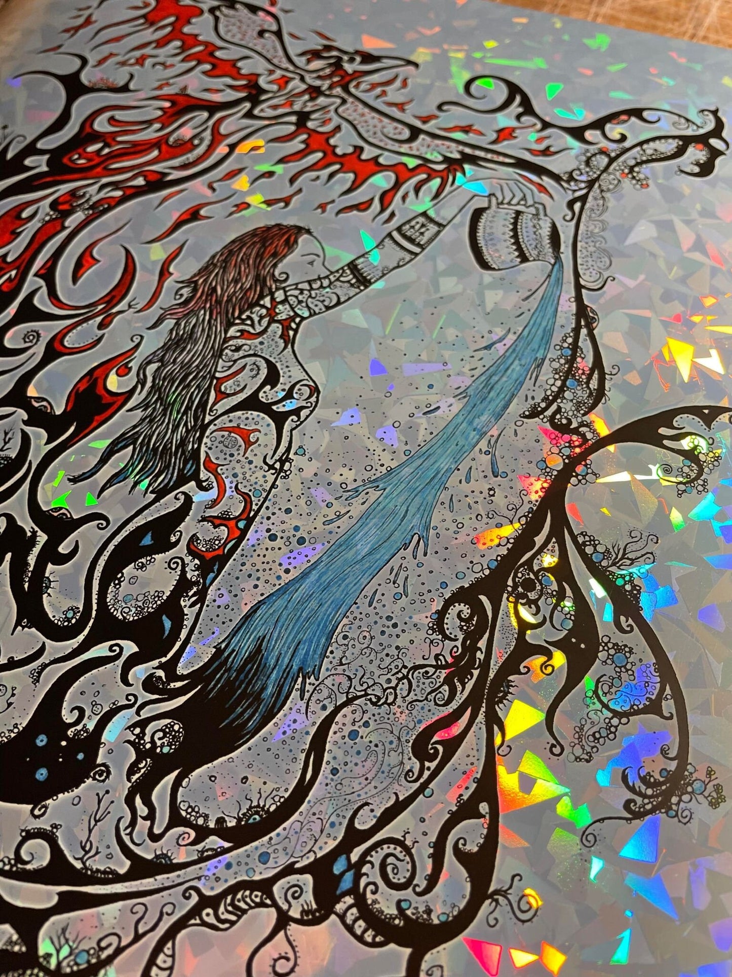 Invincible 8x10 Shatter Foil