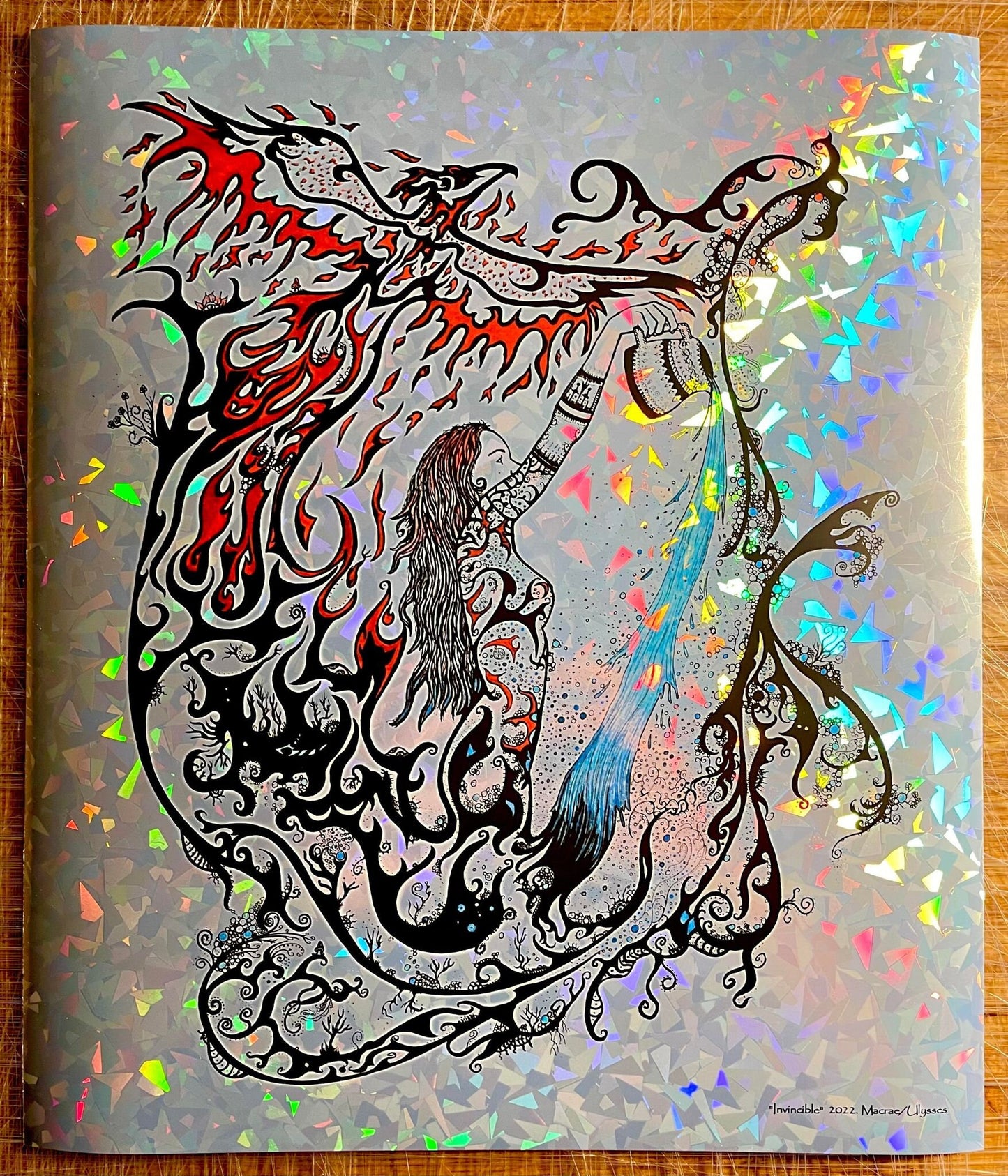 Invincible 8x10 Shatter Foil