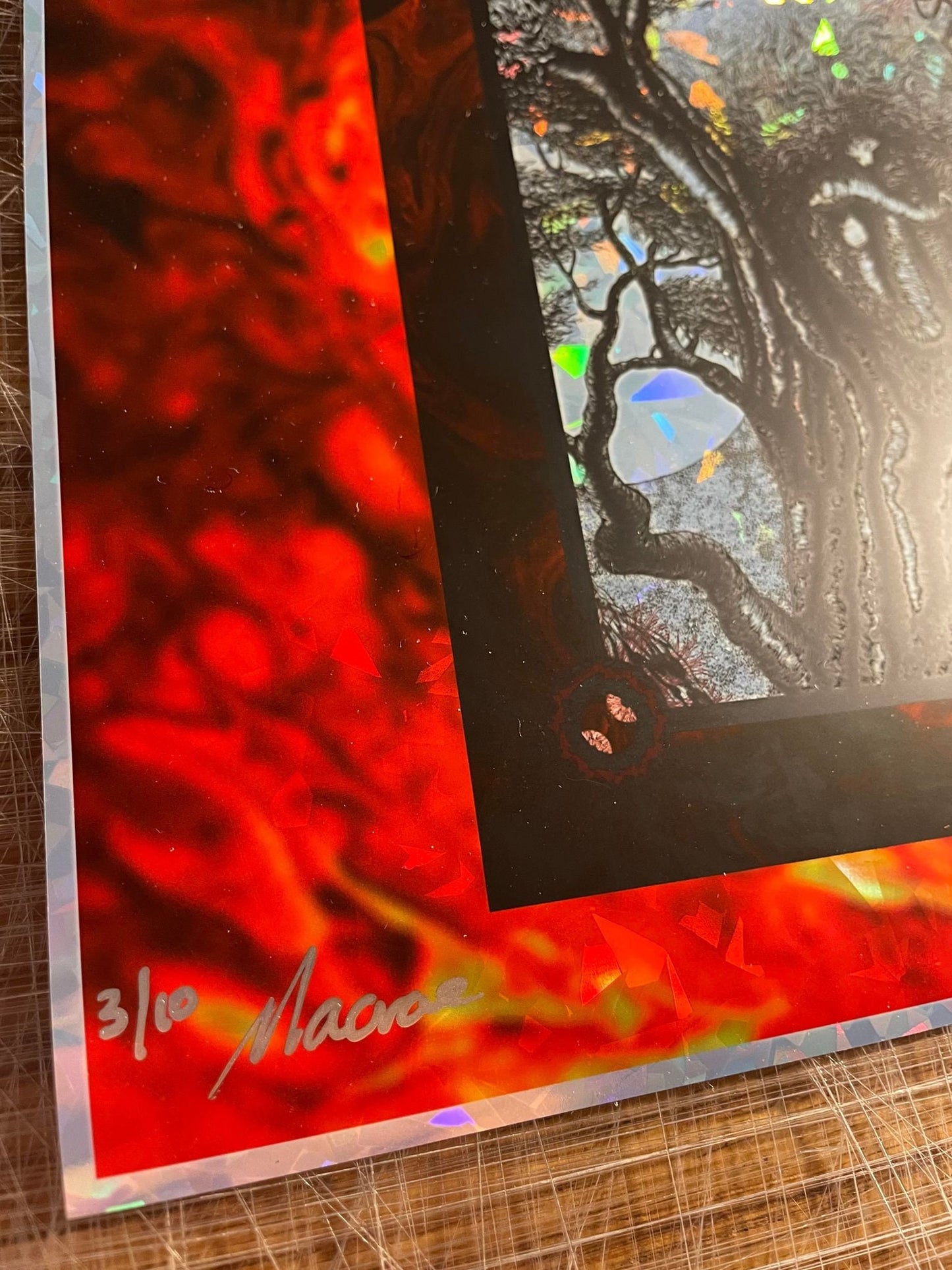 Fear Inoculum Foil Handbill Main Edition (Red) 6.5X5