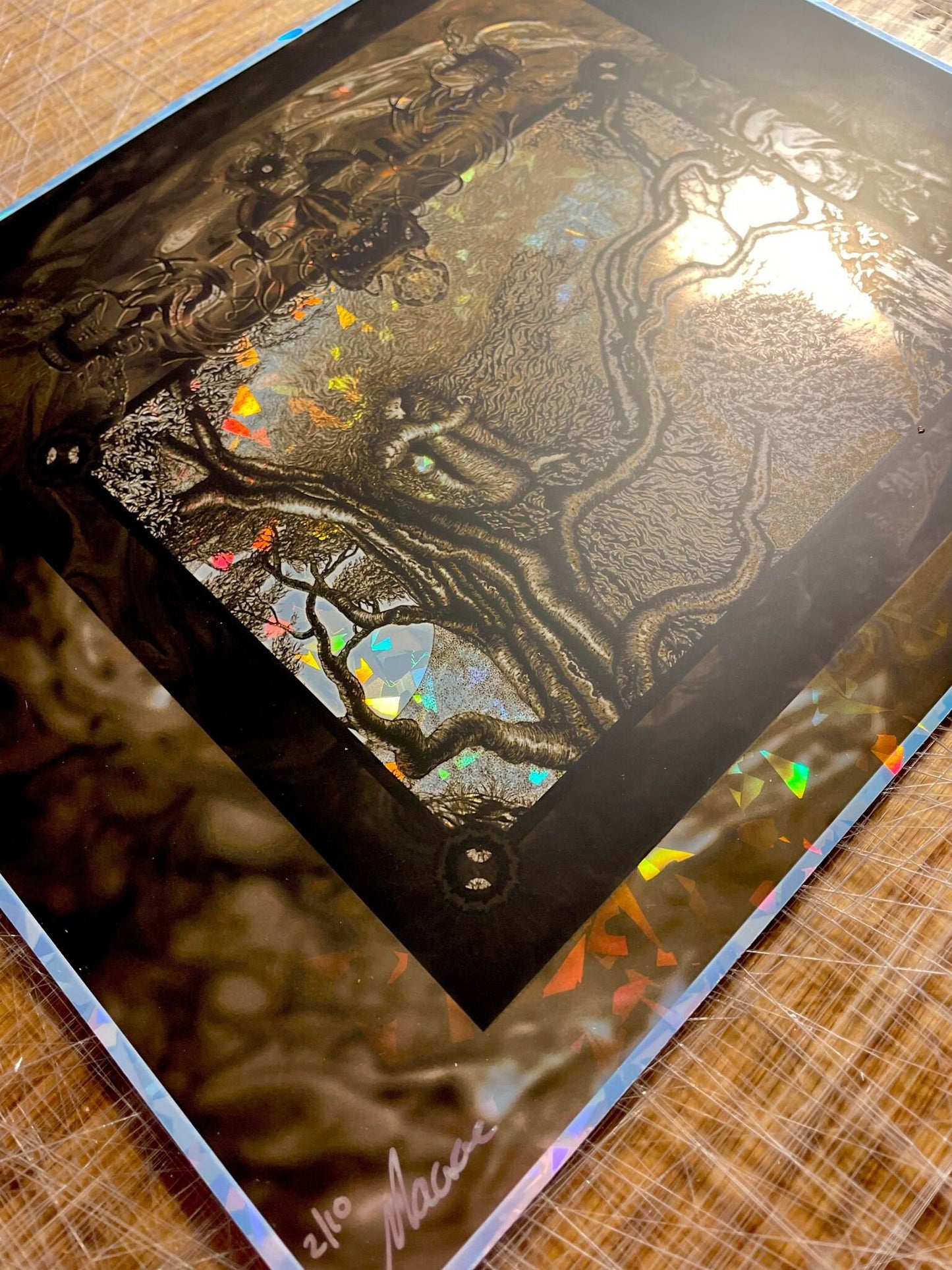 Fear Inoculum Foil Handbill SEPIA Variant 6.5X5