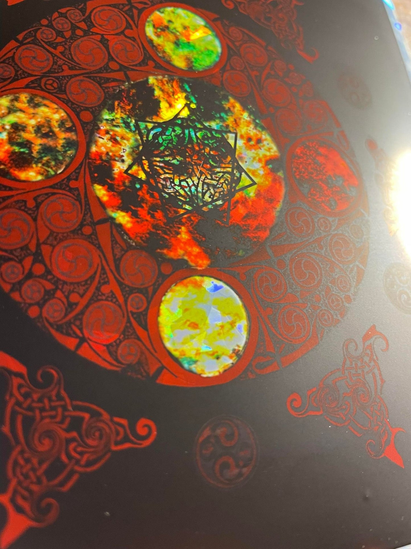 ELEMENTS III Lateralus Foil Handbill 5X5