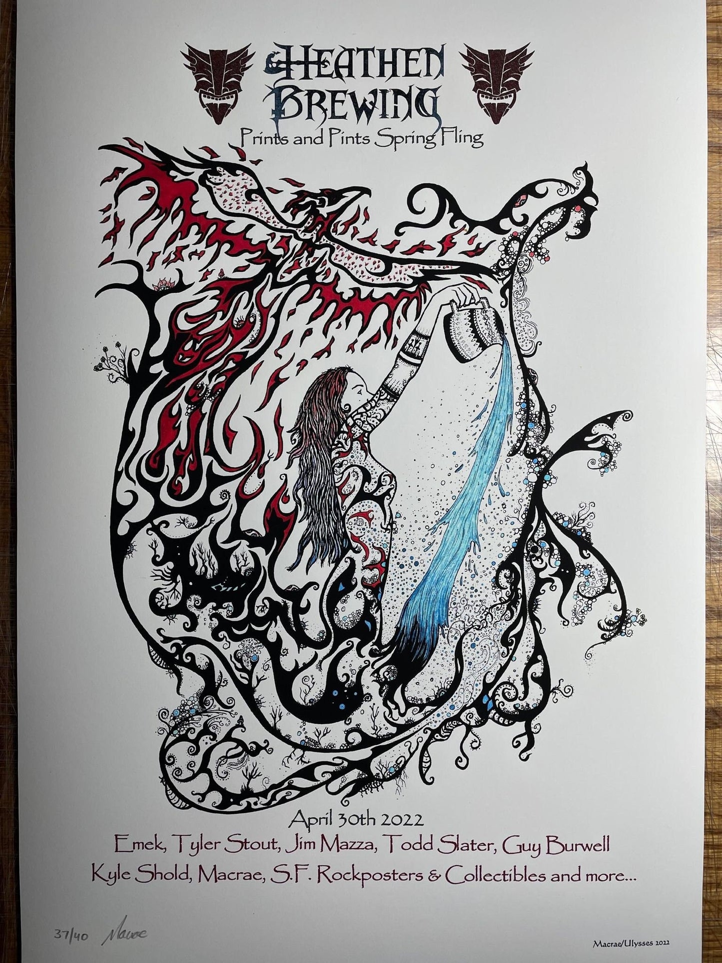 Heathen Brewing Main Edition Event Poster