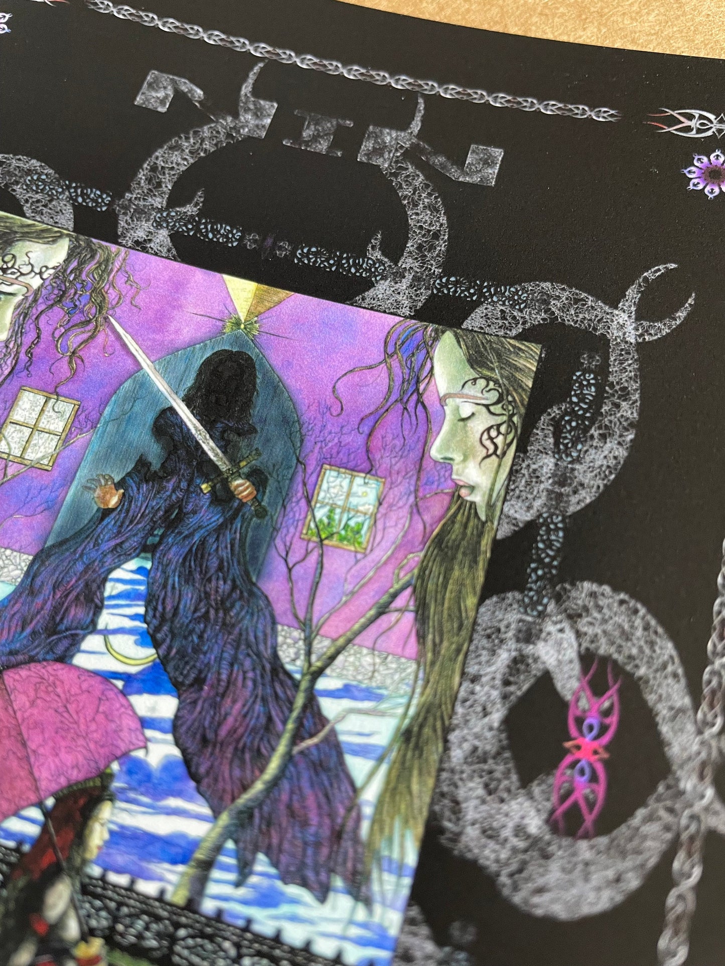 Nine Inch Nails Tokyo 2005 Handbill ~4.5"X6"